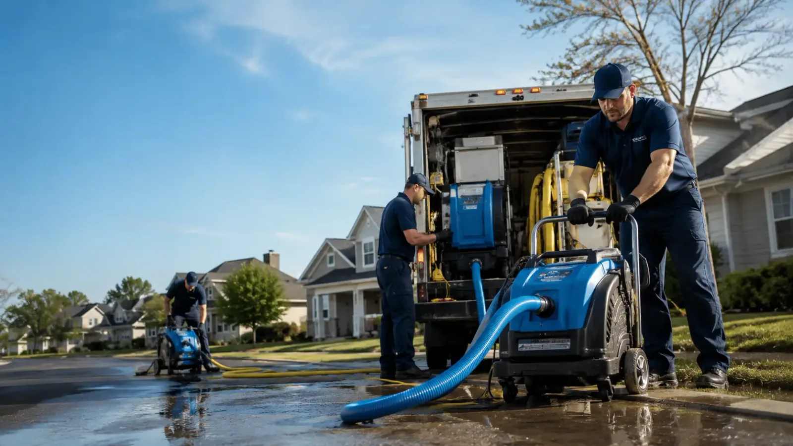 Flood Damage Cleanup in Eagle Lake, TX